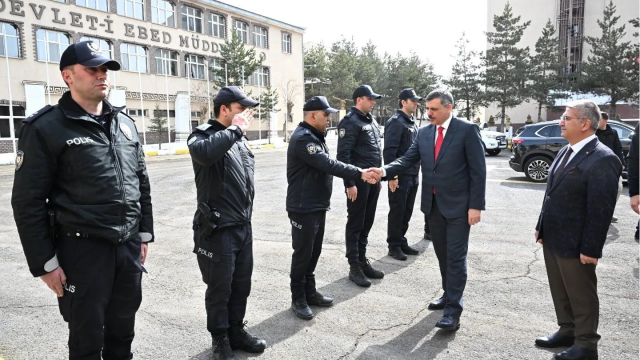 Vali Çiftçi’den Polis Meslek Eğitim Merkezi’ne ziyaret