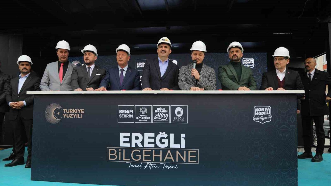 Başkan Altay Ereğli’de Bilgehane temeli attı