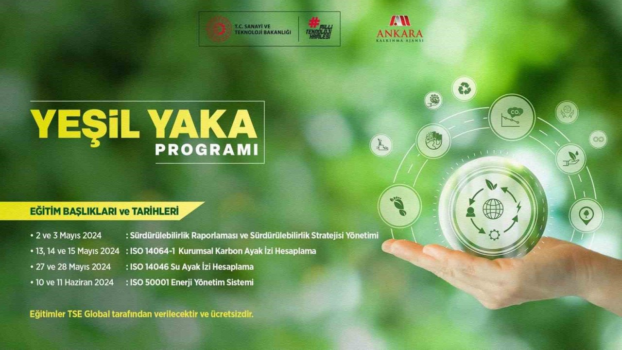 Ankara Kalkınma Ajansı’ndan Yeşil Yaka Programı