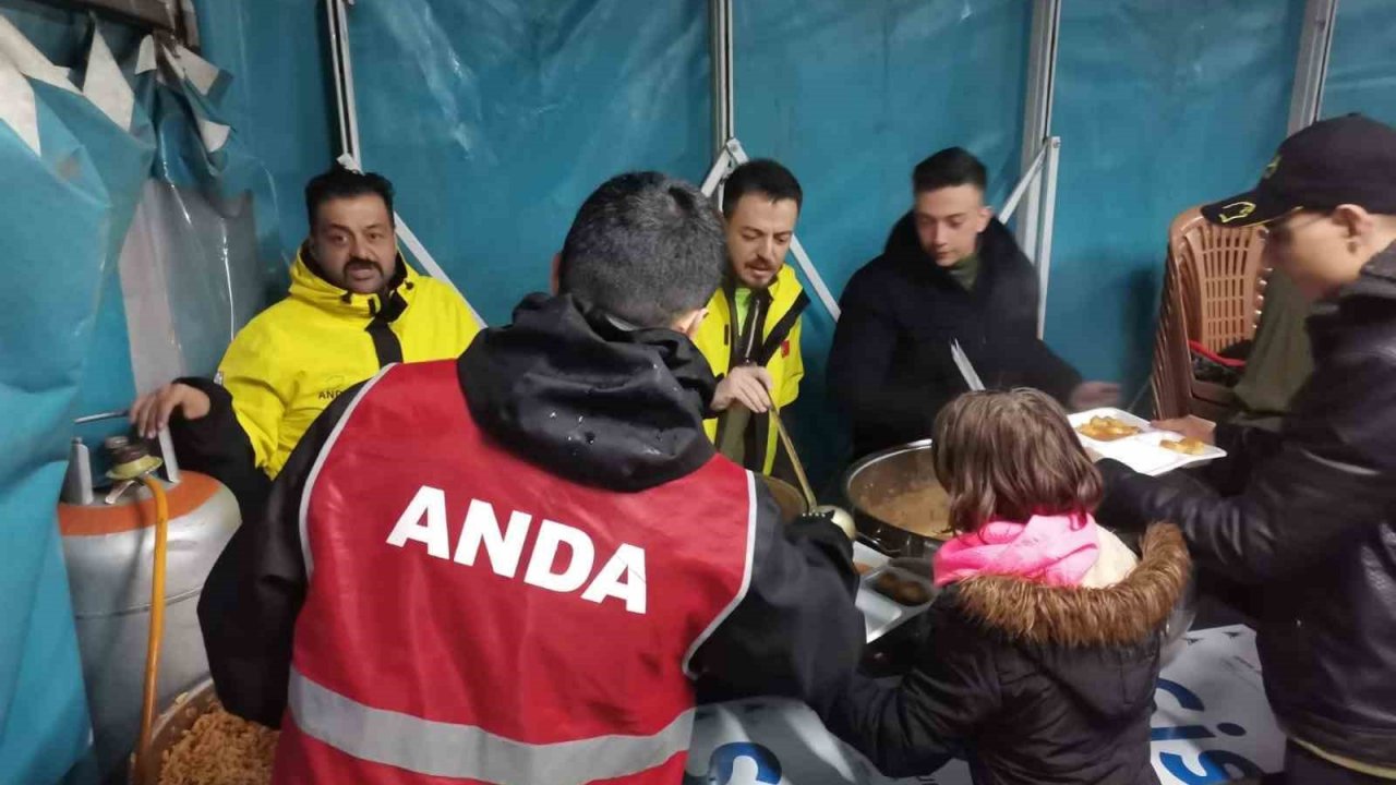 600 vatandaşın iftarı ANDA’dan