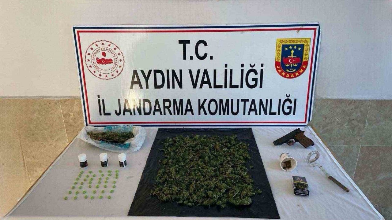 Nazilli’de uyuşturucu operasyonu: 2 gözaltı