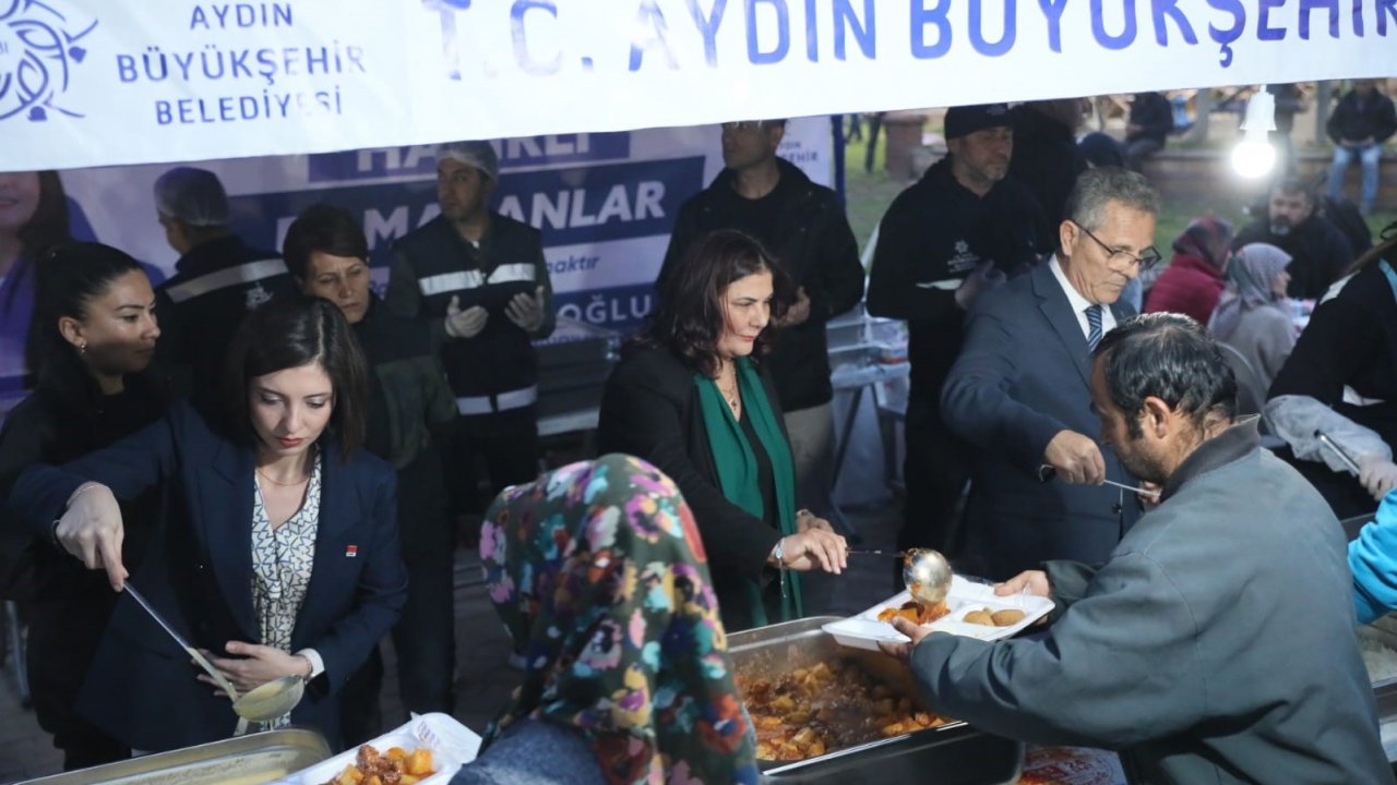 Başkan Çerçioğlu Nazilli’de iftarda vatandaşlarla buluştu