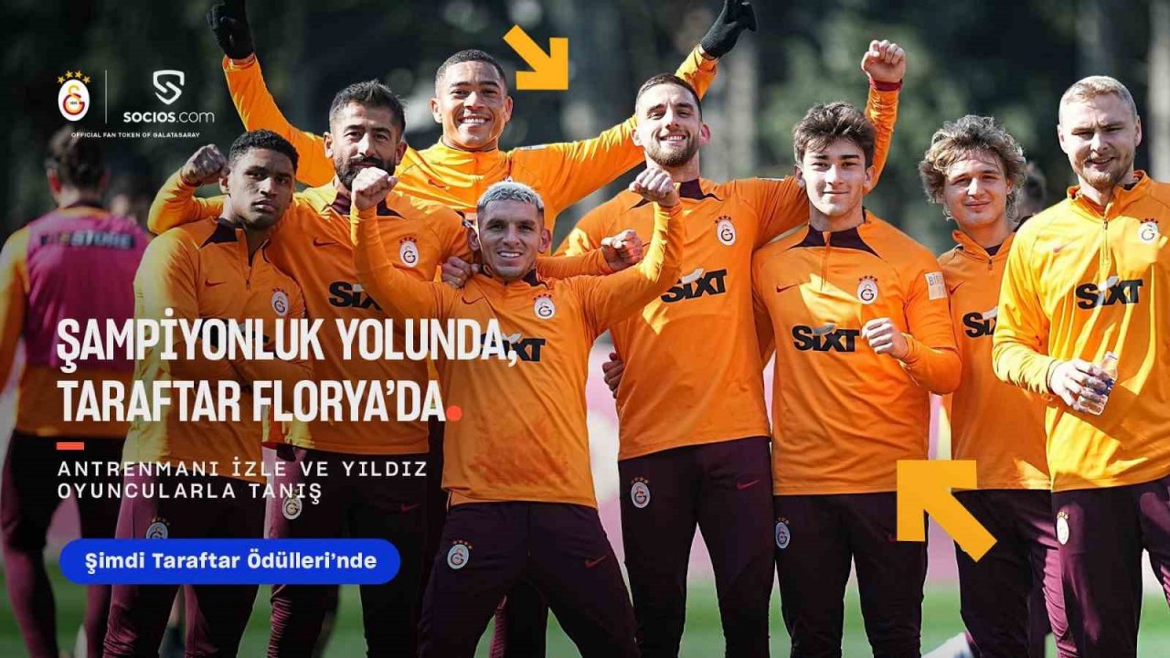 Şampiyonluk yolunda taraftar Florya’da