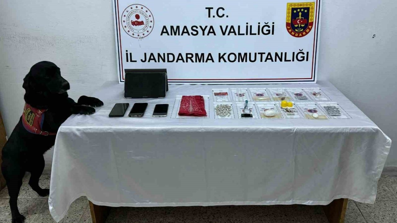 Amasya’da jandarmadan uyuşturucu operasyonu: 4 tutuklama
