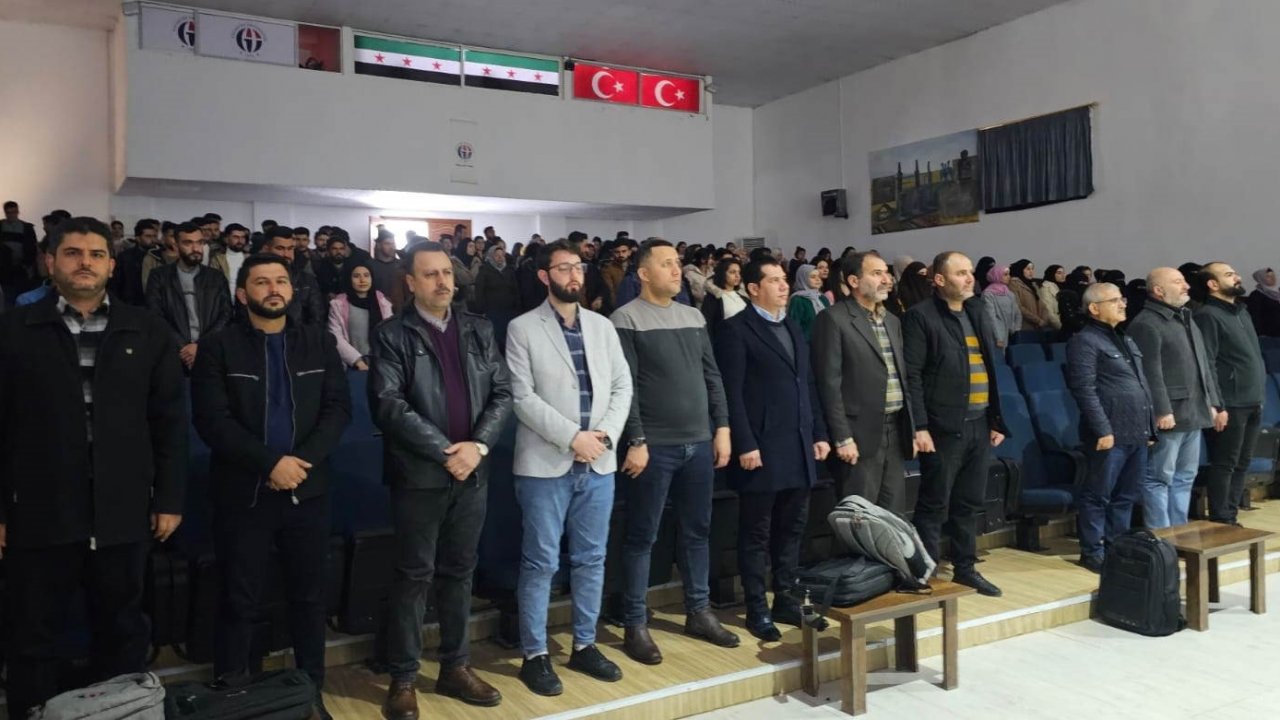 GAÜN Afrin Eğitim Fakültesi’nde 18 Mart Çanakkale Zaferi ve Şehitlerini Anma programı