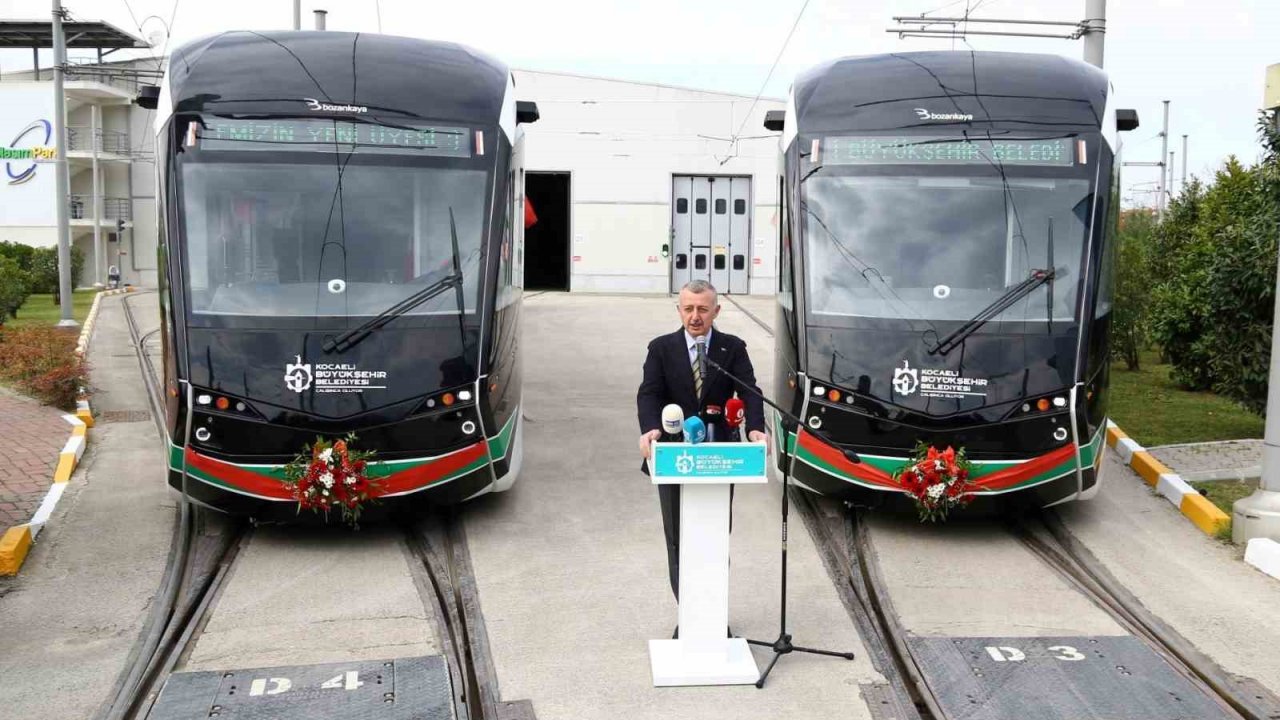 Kocaeli’de "çift tramvay" dönemi başlıyor