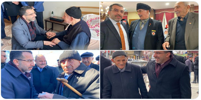 Kars'ta Yaşlılara Saygı Haftası kutlanıyor.