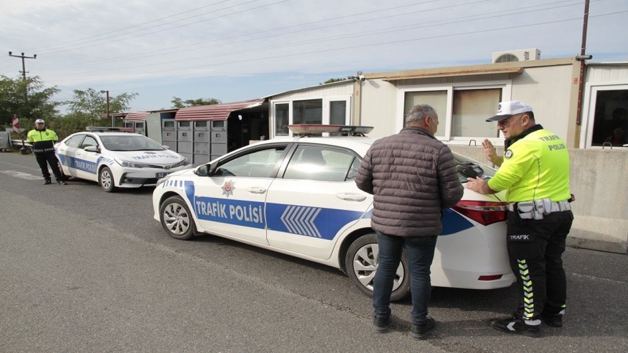 Ordu’da bir haftada yaklaşık 14 bin araç denetlendi