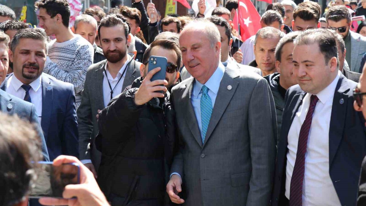 Muharrem İnce, Denizli’de esnafı ziyaret etti