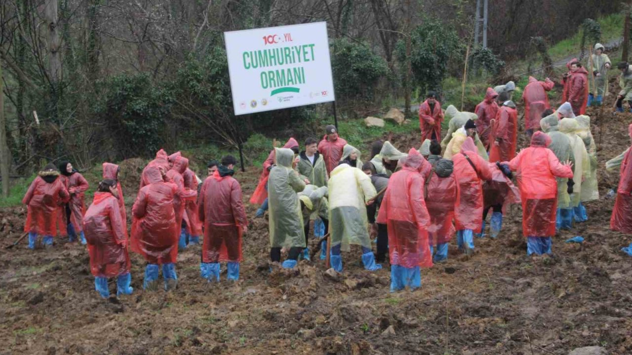 Ordu’da 5 bin fidan toprakla buluşturuldu