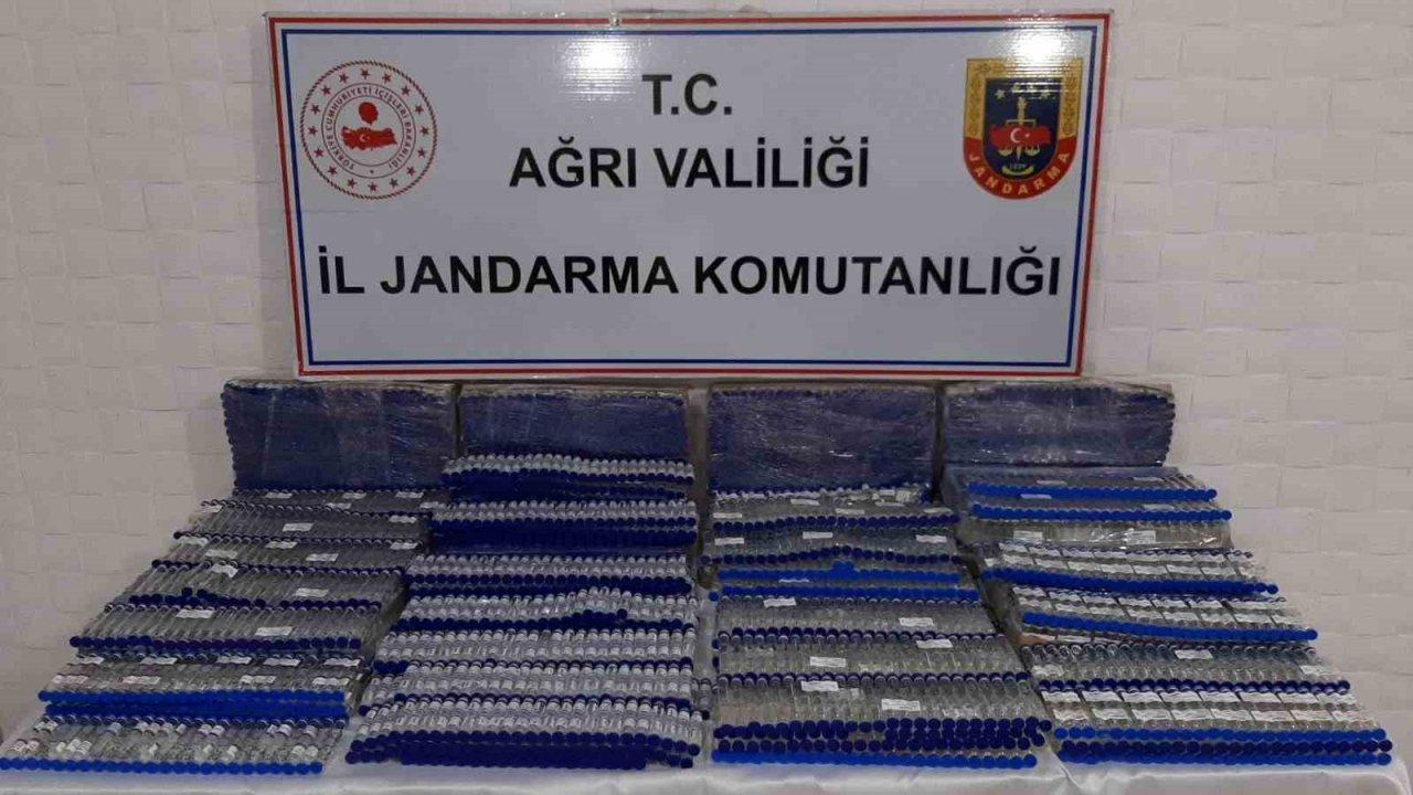 Ağrı’da tıbbi ilaç kaçakçılarına 27 milyonluk darbe