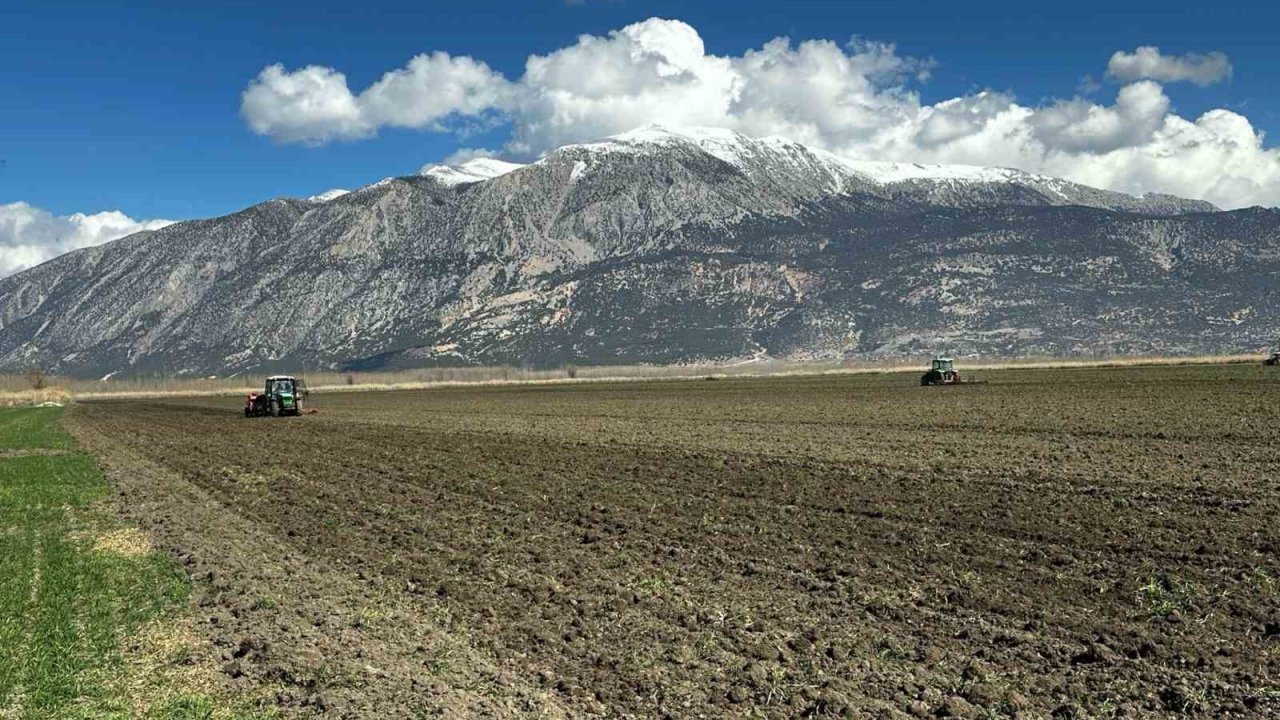 PAÜ Ziraat Fakültesi, Çivril’de kurulan uygulama arazisinde Ar-Ge çalışmalarına başladı