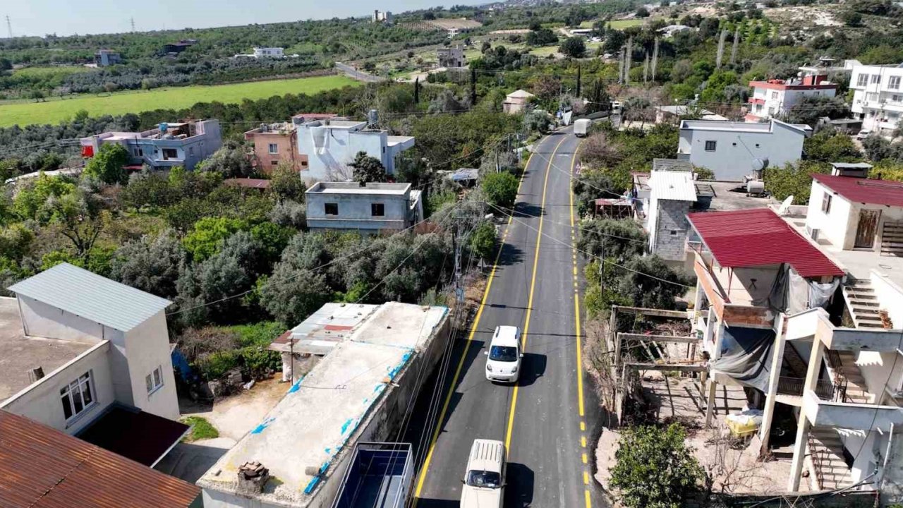 Toroslar’daki yol çalışmaları tamamlandı