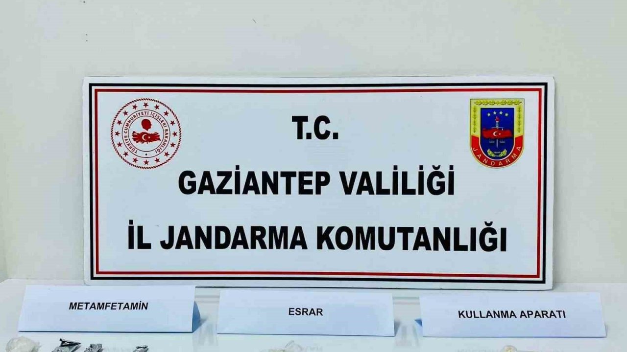 Gaziantep’te uyuşturucu operasyonu: 4 şahıs tutuklandı