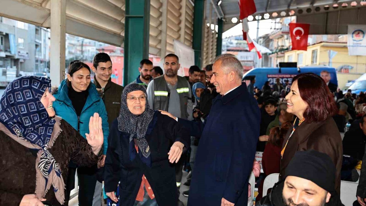 Gönül sofrası İlbade’de kuruldu