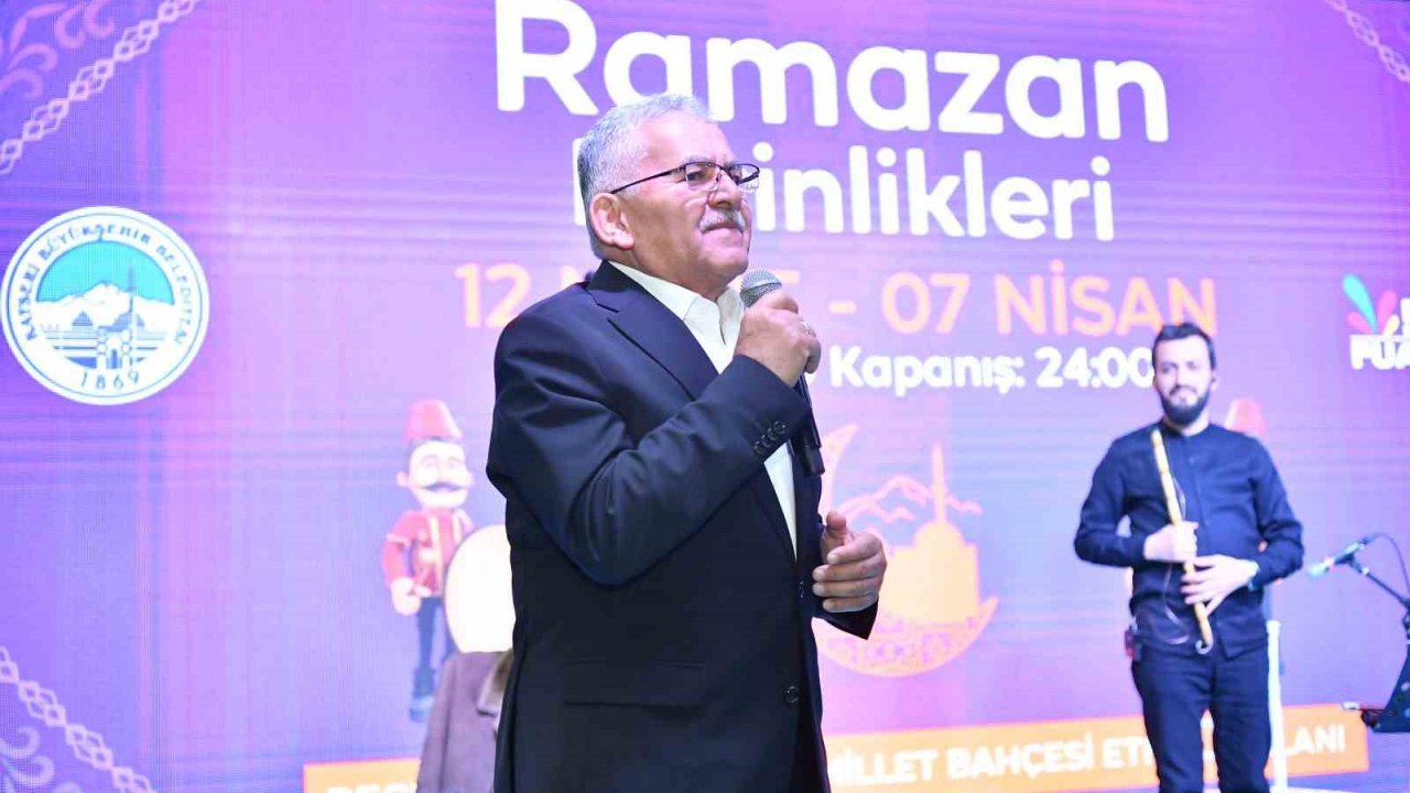 Başkan Büyükkılıç Ramazan Etkinlikleri’ne katıldı