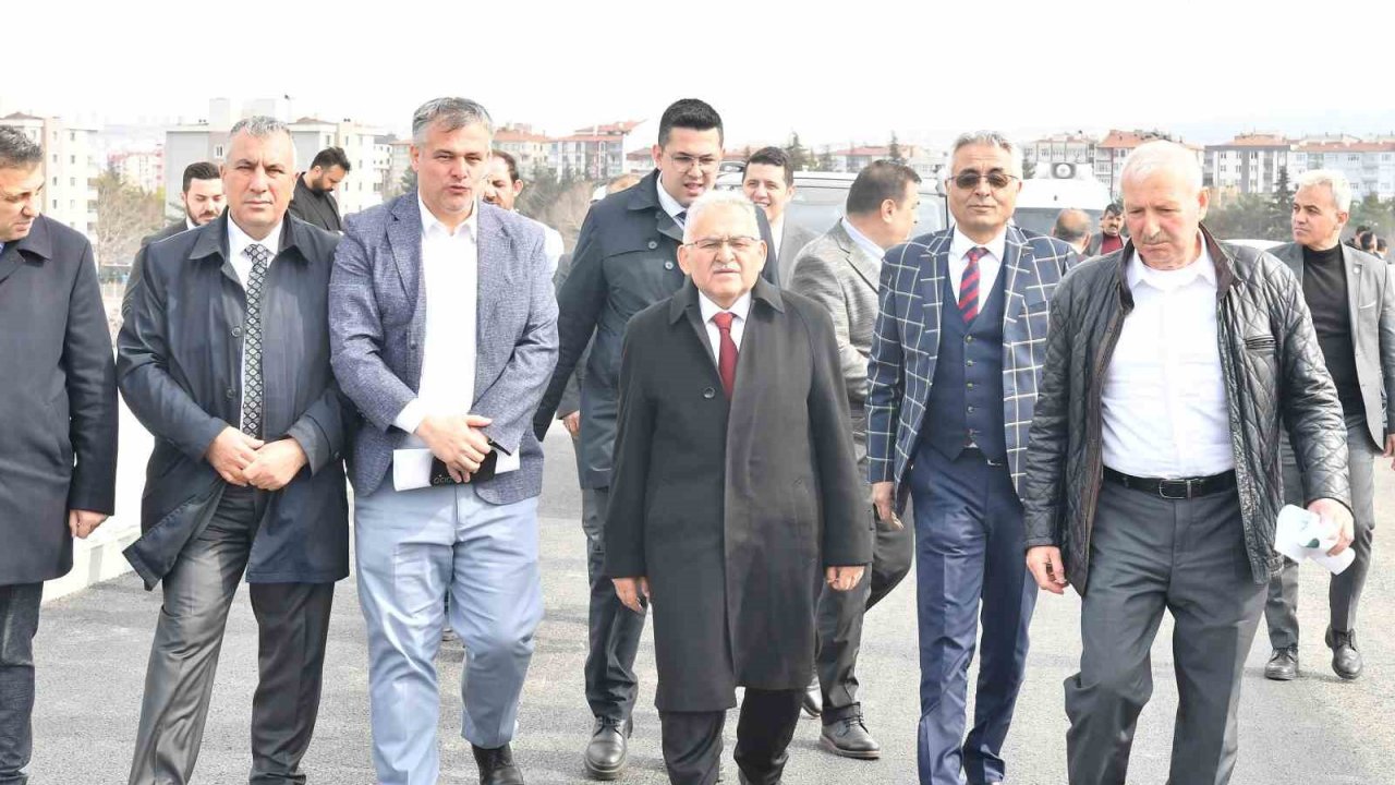 Başkan Büyükkılıç; 150 milyon TL’lik projeyi yerinde inceledi