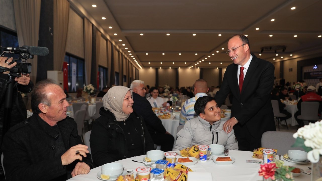 Başkan Örki’den veda yemeği