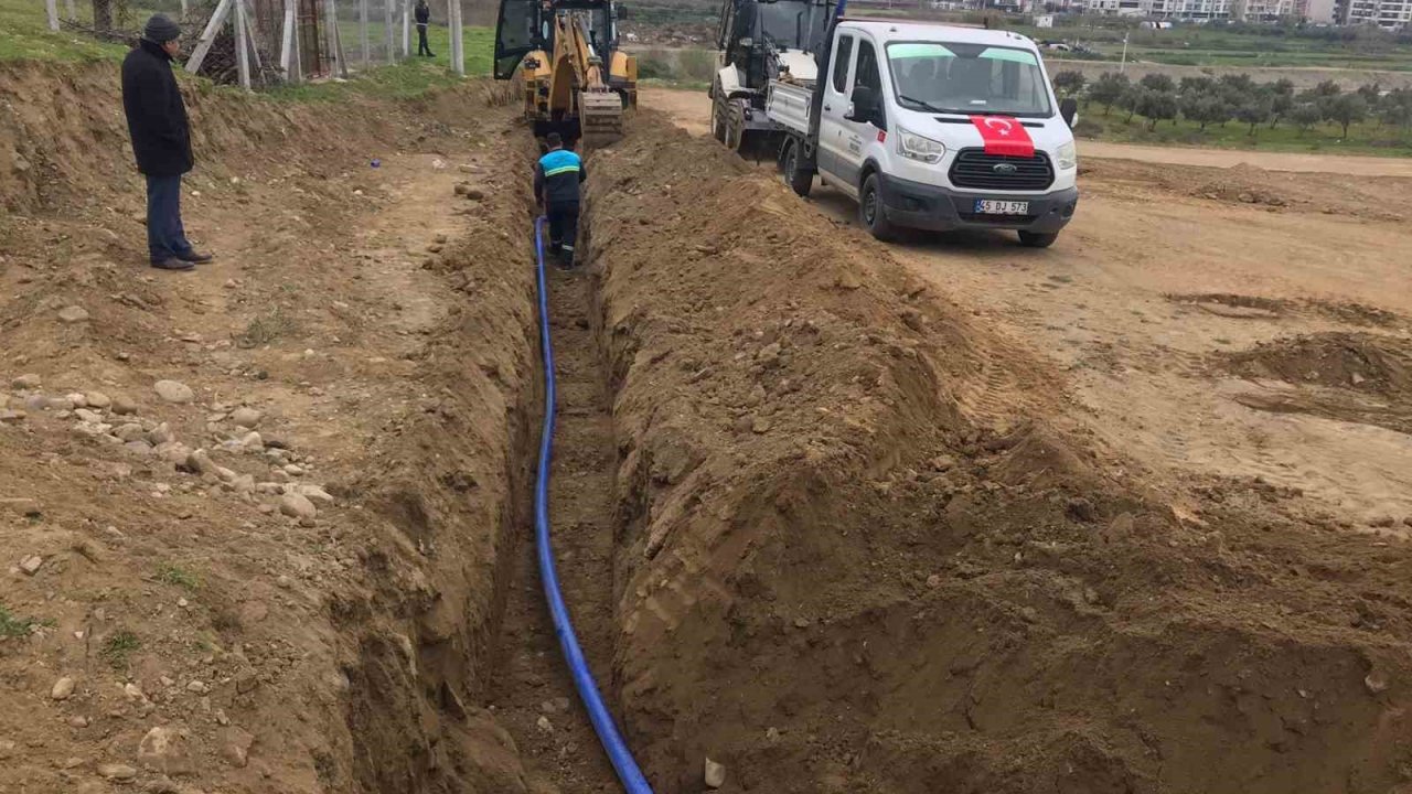 Hacıbektaşlı’ya içme suyu hattı döşendi