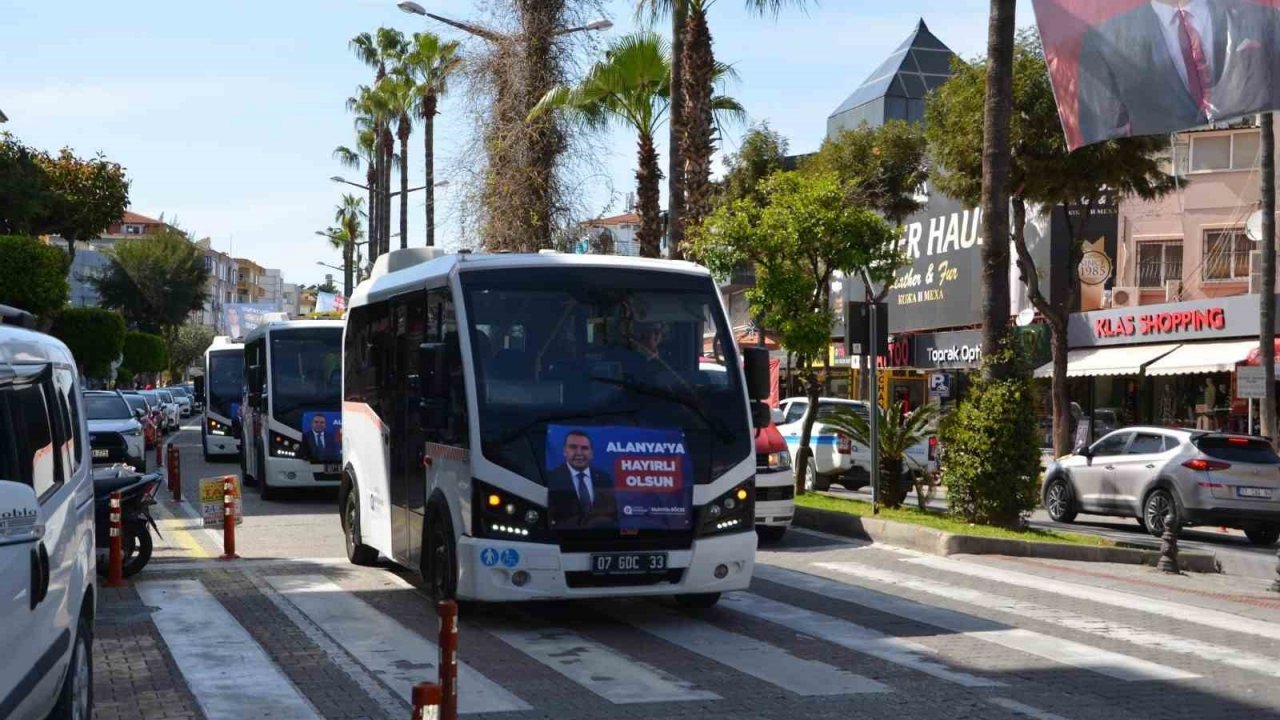 Alanya’da halk otobüslerinin sefer yapamadığı mahallelere midibüslerle ulaşım sağlanacak