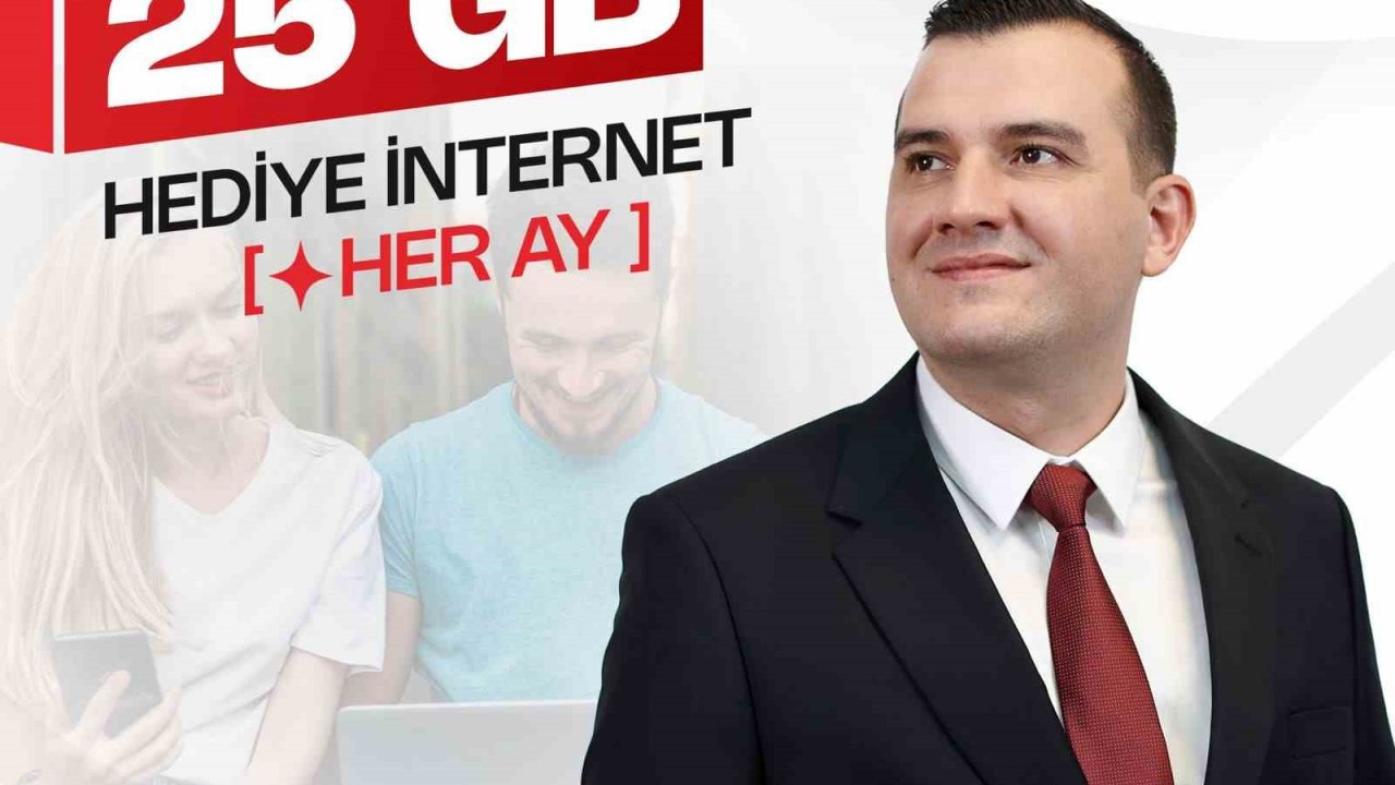 Pehlivan’dan gençlere bireysel 25 GB internet sözü