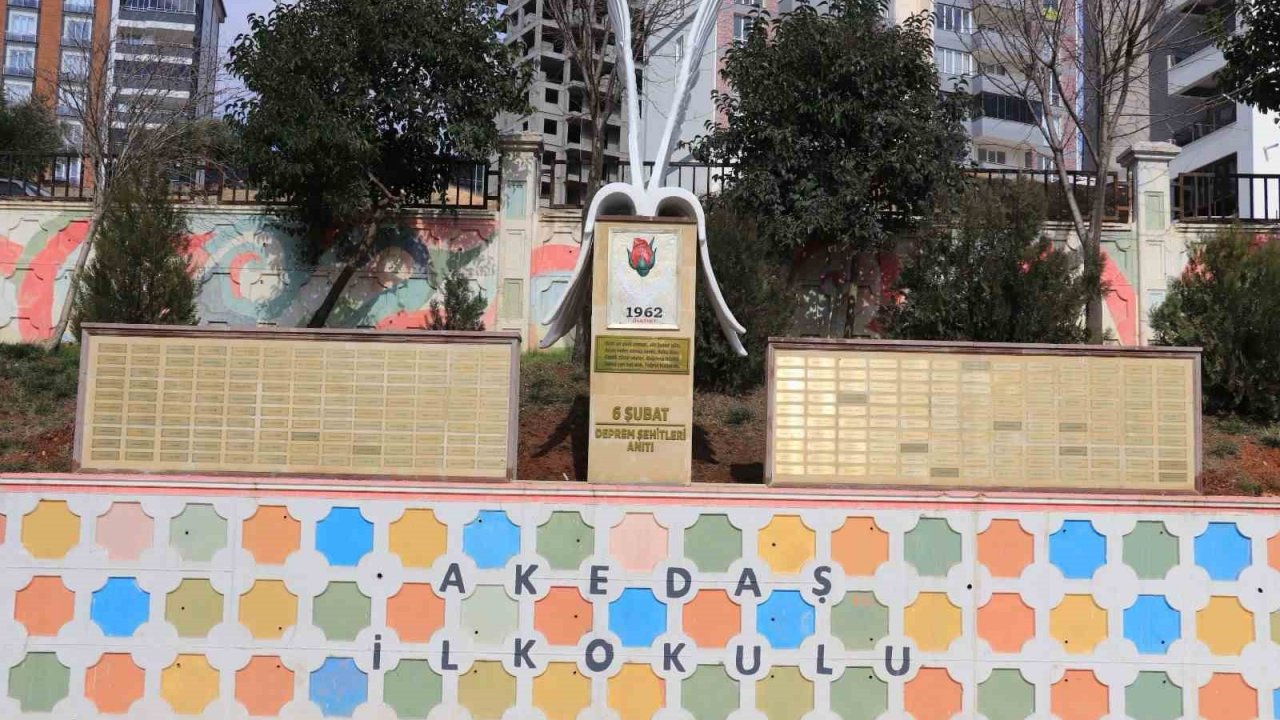 Kahramanmaraş’ta "6 Şubat Deprem Şehitleri Anıtı" yapıldı