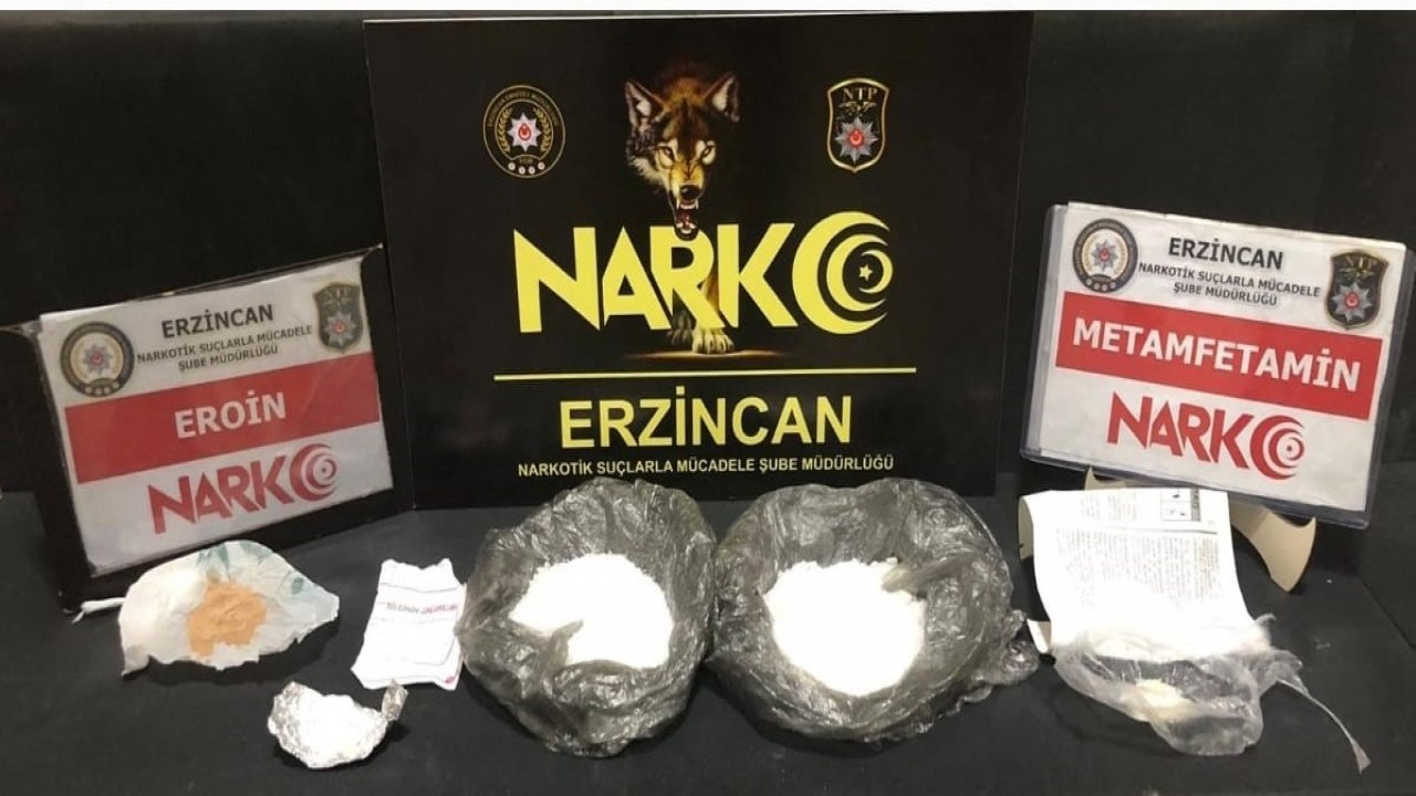 Erzincan polisi uyuşturucuya geçit vermiyor