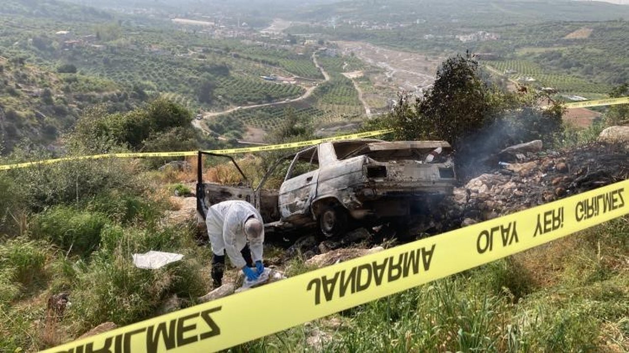 Mersin’de 2’si evde, biri araçta olmak üzere 3 kişi yanarak ölmüş halde bulundu