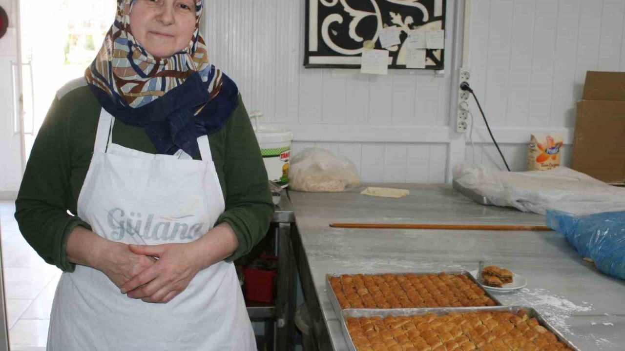 Bilecik’te bayram öncesi ev baklavalarına yoğun ilgi