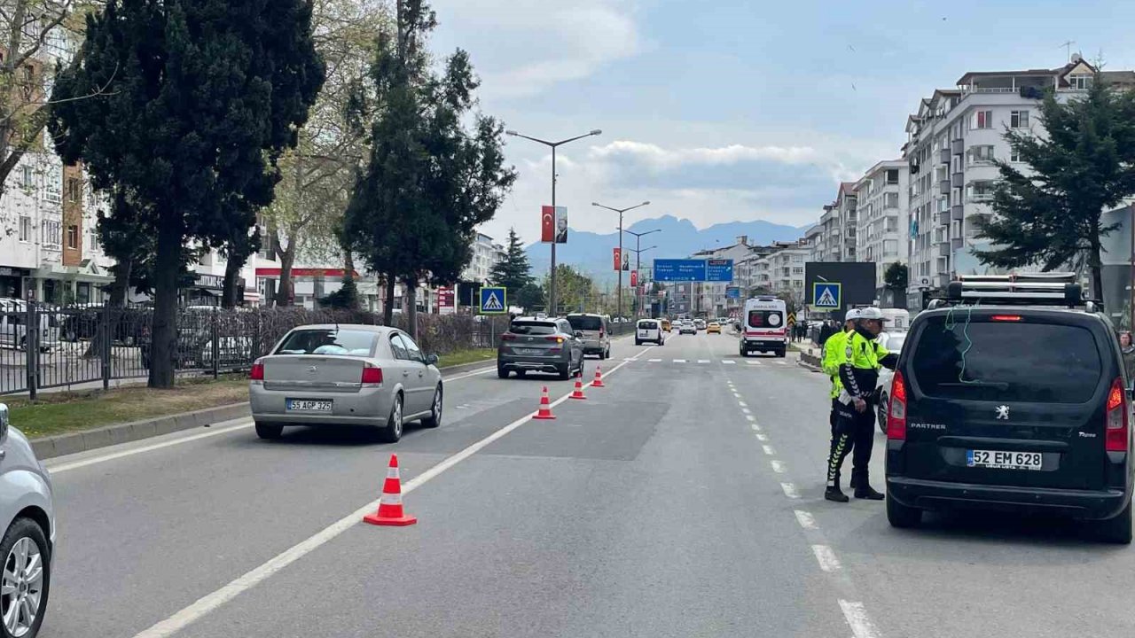 Ordu’da bayram öncesi trafik denetimleri arttırıldı