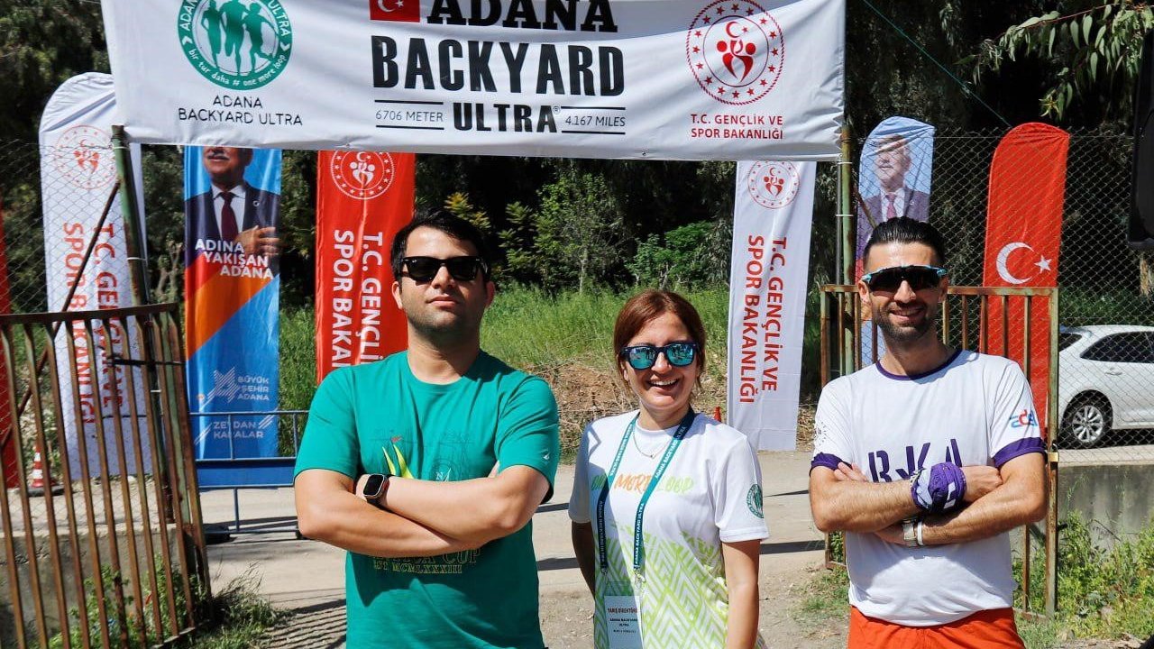 Adana’da Backyard Ultra Maratonu koşuldu