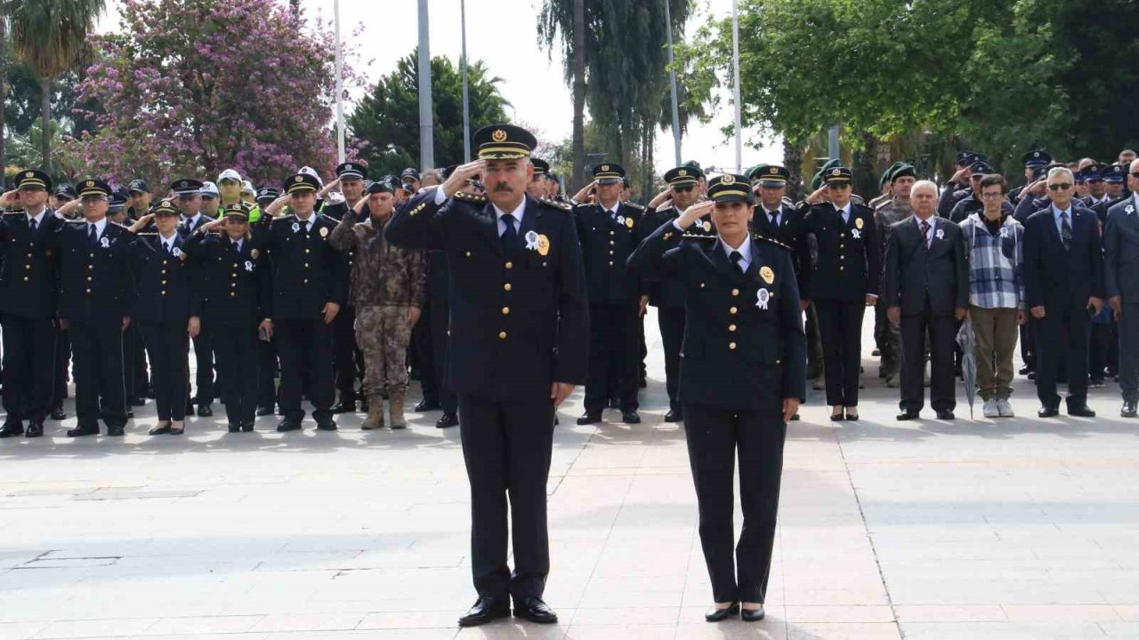 Türk Polis Teşkilatının Kuruluşunun 179. Yıl Dönümü Mersin’de kutlandı