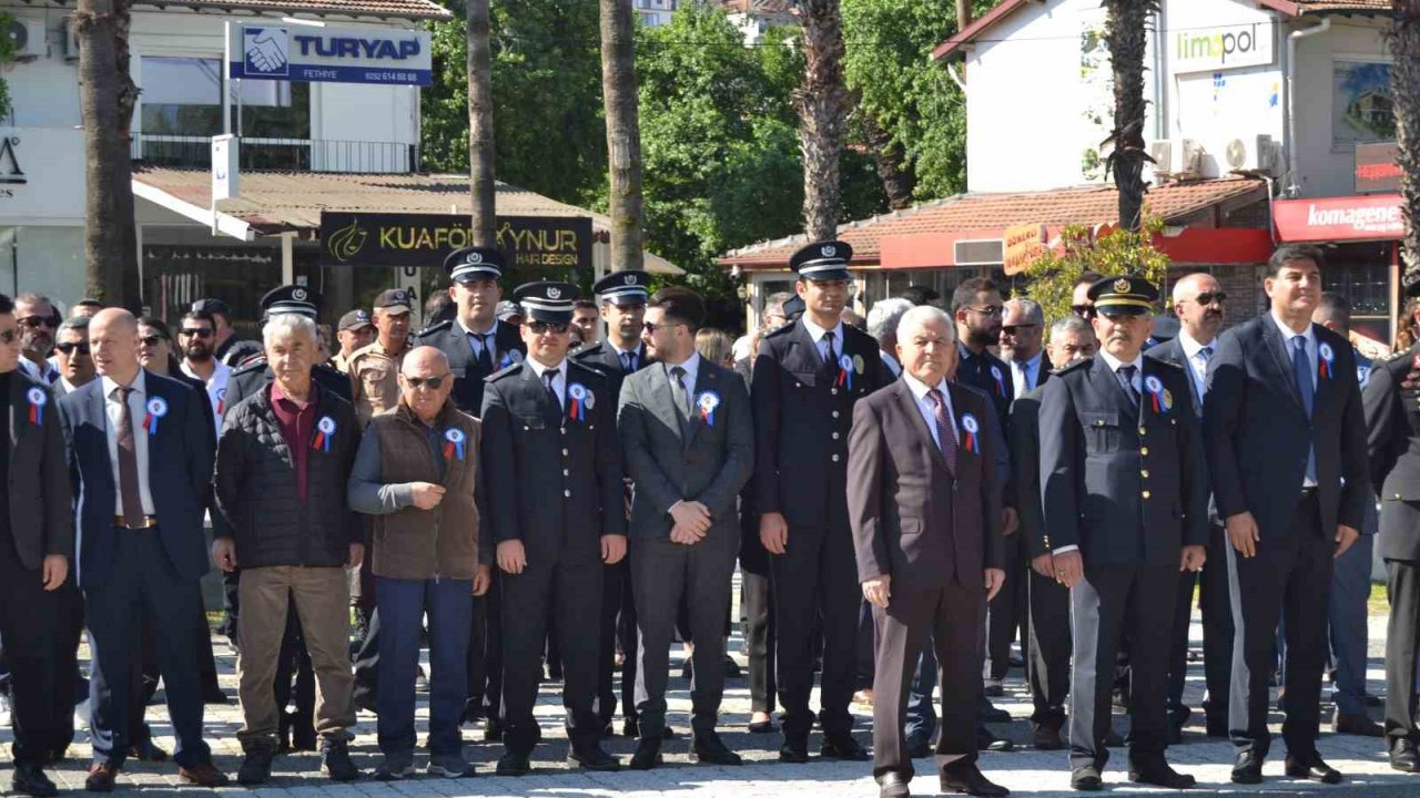 Türk Polis Teşkilatının 179. kuruluş yıldönümü Fethiye’de kutlandı