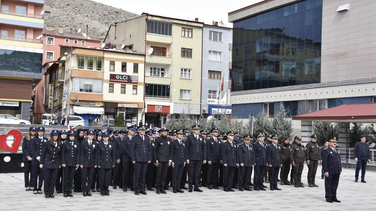 Bayburt’ta ’Polis Haftası’ törenle kutlandı