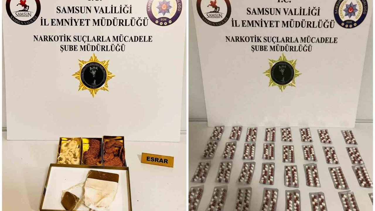 Samsun’da uyuşturucu ile etkin mücadele