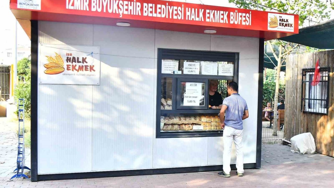 İzmir’de halk ekmek 7 TL’den 5 TL’ye düştü