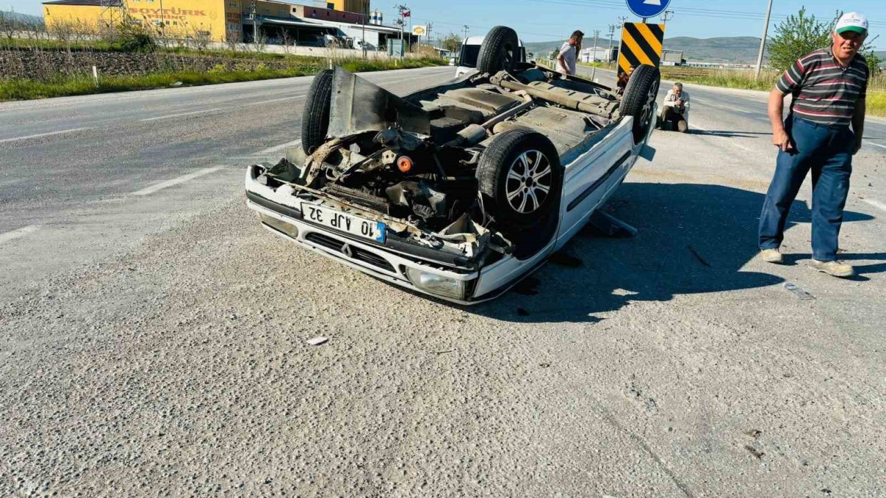 Gönen’de trafik kazası; 4 yaralı