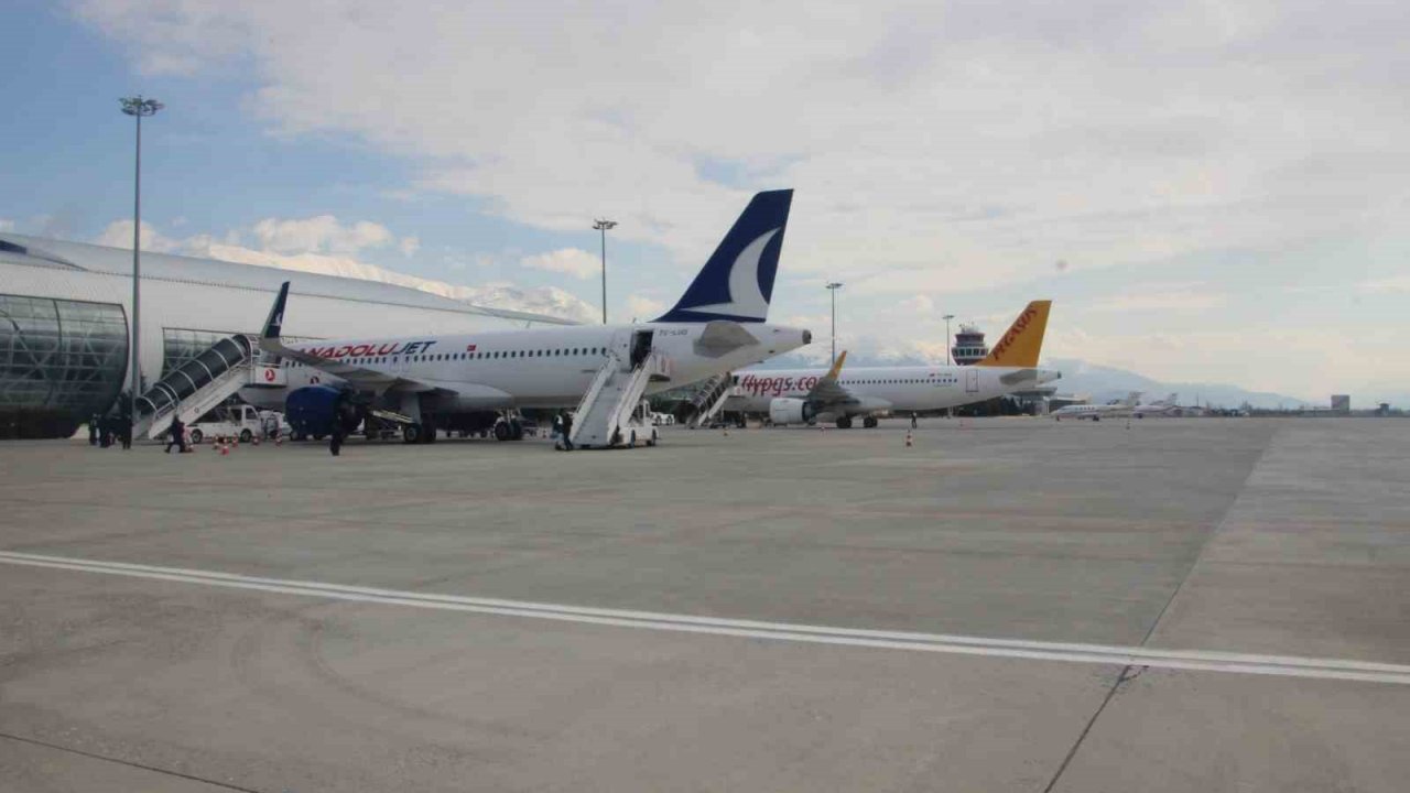 Erzincan Yıldırım Akbulut Havalimanı’ndan mart ayında 29 bin 680 yolcu faydalandı