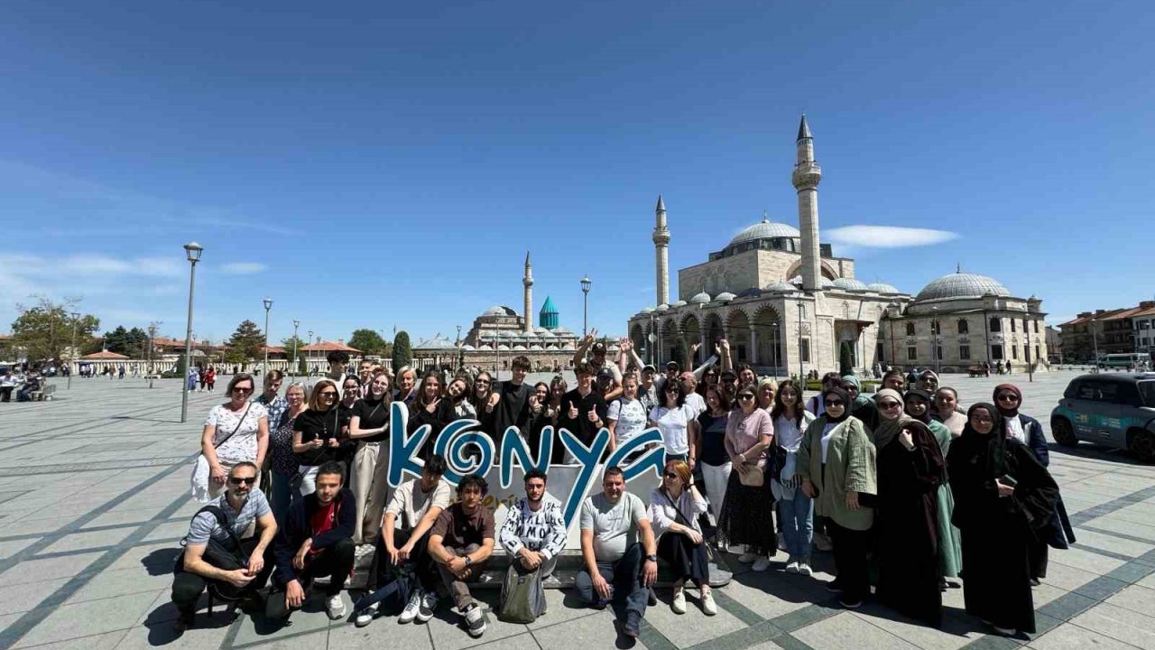 Beş ülkeden öğretmen ve öğrenciler Kariyer Danışmanlığı projesi için Konya’da buluştu
