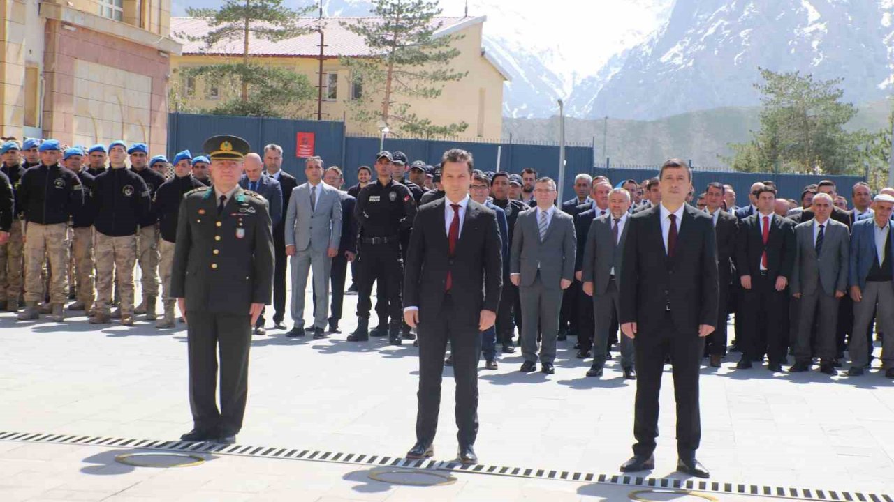 Hakkari’nin işgalinden kurtarılışının 106. yıl dönümü törenle kutlandı