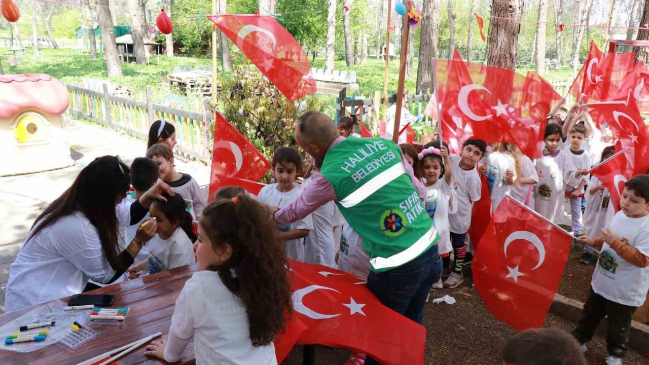 23 Nisan etkinliklerinde çocuklar gönüllerince eğlendi