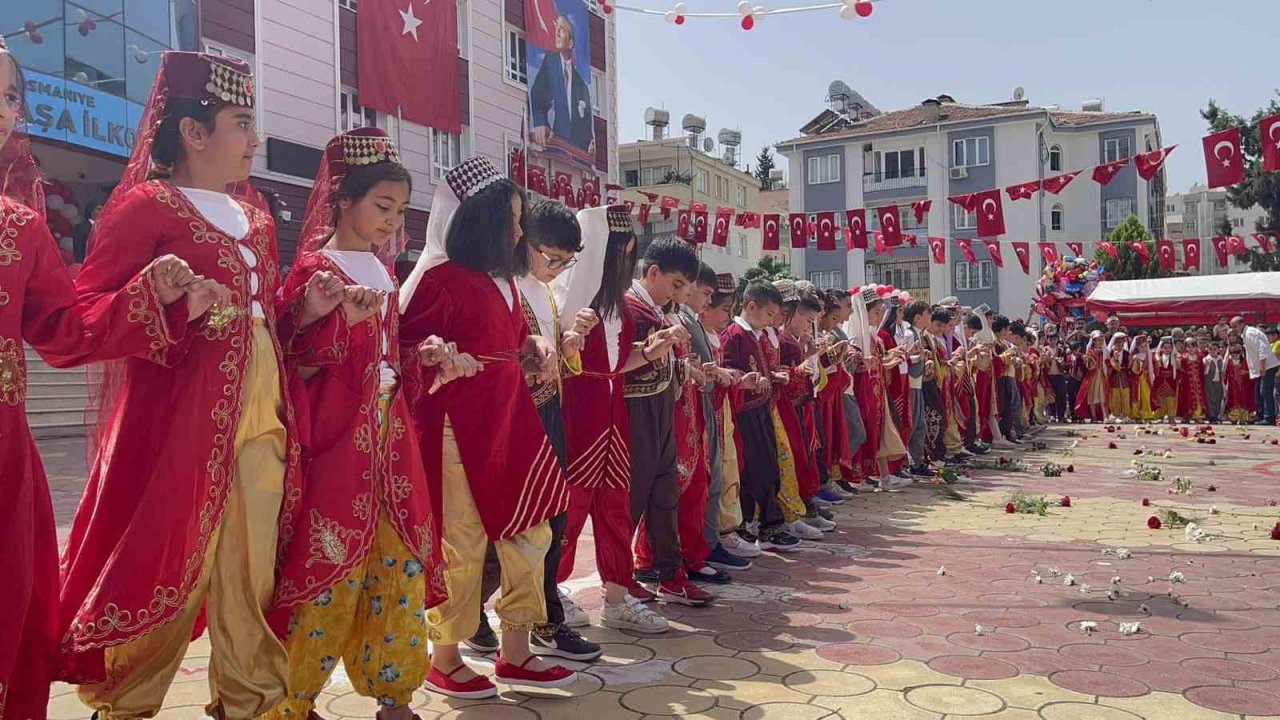 Osmaniye’de 23 Nisan Ulusal Egemenlik ve Çocuk Bayramı coşkuyla kutlandı