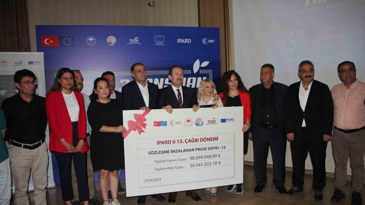 Vali Pehlivan: "Mersin’de TKDK projelerine 3.6 milyar lira destek sağlandı"