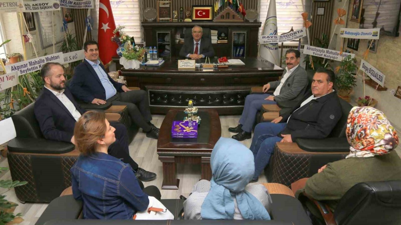 Başkan Güngör, Başkan Arslan’a hayırlı olsun ziyaretinde bulundu