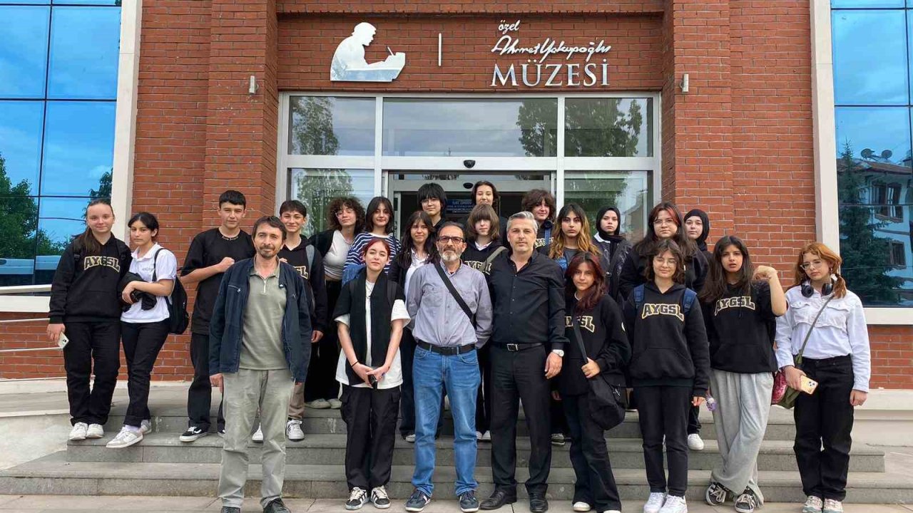 Kütahya Ahmet Yakupoğlu Güzel Sanatlar Lisesi öğrencileri “Bahar Nefesi Çalıştayı”nda