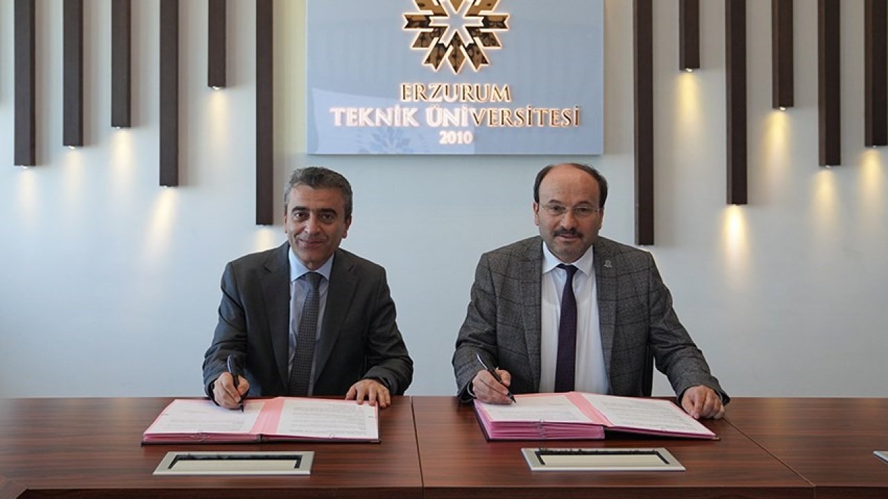 Erzurum Teknik Üniversitesi ve Sağlık Müdürlüğü arasında iş birliği protokolü imzalandı