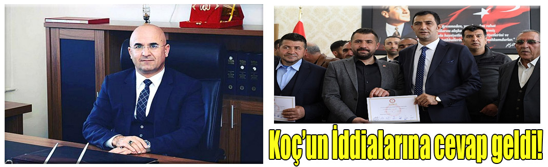 Selim Belediye Başkanı Barış Koç'un iddialarına Altun cevap verdi.