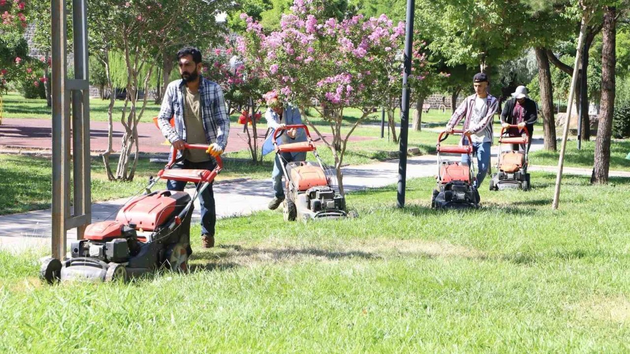 Diyarbakır’da 3 milyon 755 bin metrekarelik yeşil alan elden geçirildi