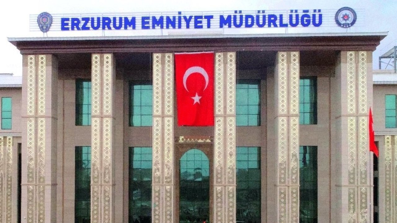 Erzurum Emniyet Müdürlüğü’nde FETÖ operasyonu