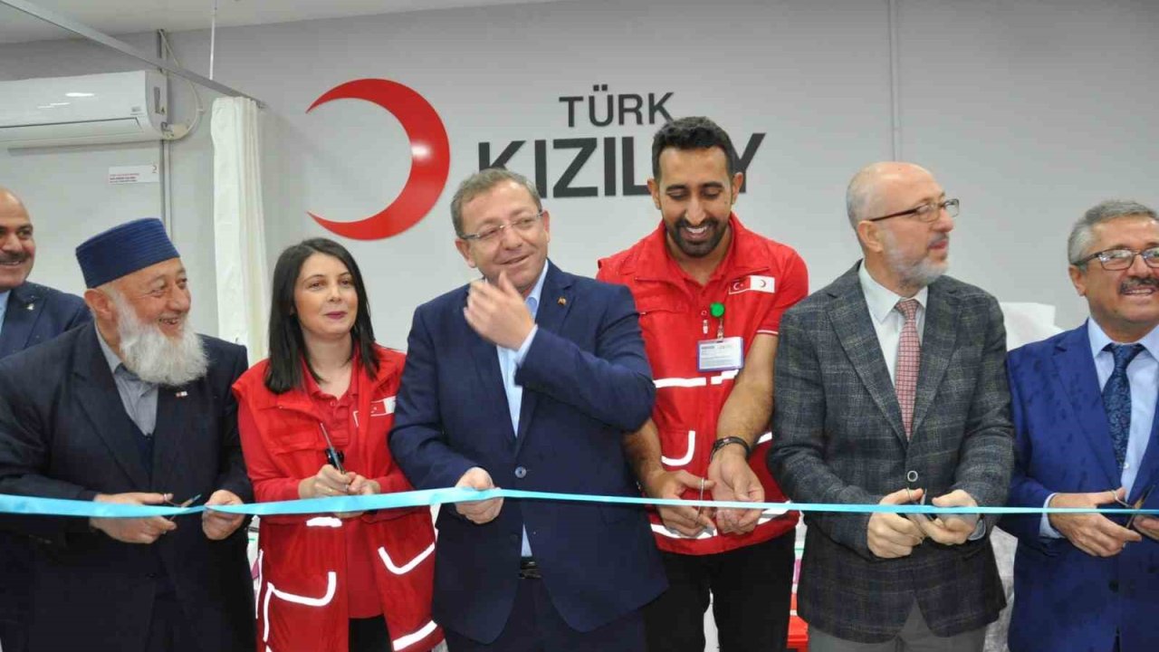 Kars’ta Kızılay Kan Bağış Merkezi açılışı yapıldı